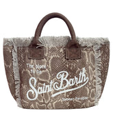 Borsa a spalla SAINT BARTH VANITY - Snake Skin 06420H